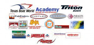 Texas boat world academy logos.