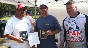 Jason Buchanan and Terry Kircus bring home the win on LBJ