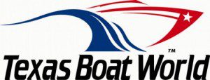 Texas boat world logo.