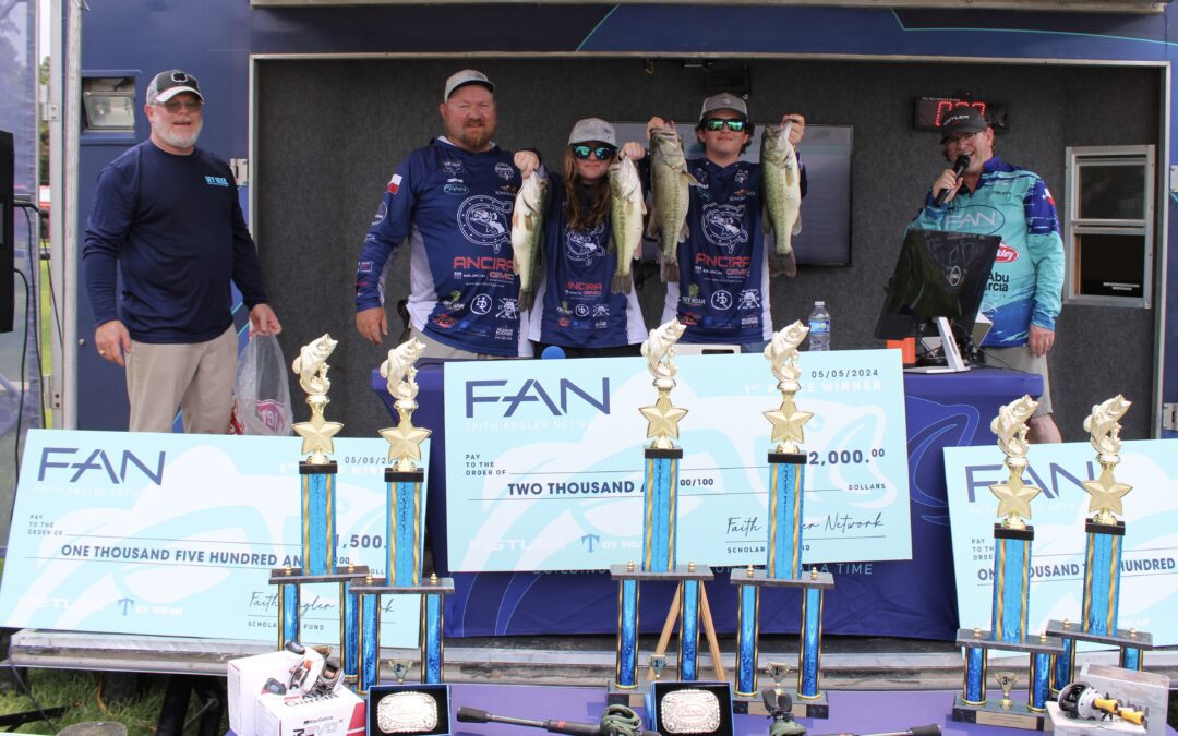 FAN WRAPS UP THE 2023/24 SEASON ON LAKE LIMESTONE FOR THE STATE CHAMPIONSHIP HOSTED BY LAKE LIMESTONE CAMPGROUND AND MARINA. PRESENTED BY KISTLER RODS & OT-WEAR