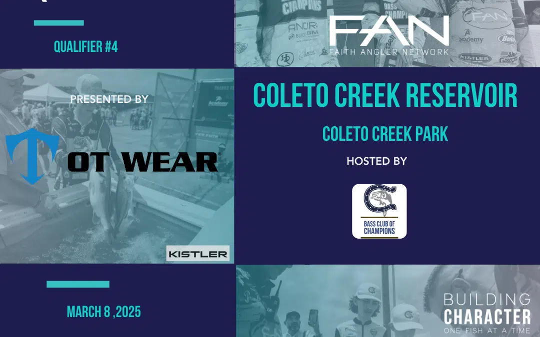 Coleto Creek Reservoir fishing qualifier.