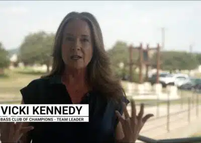 Vicki Kennedy team leader – Bass Club of Champions